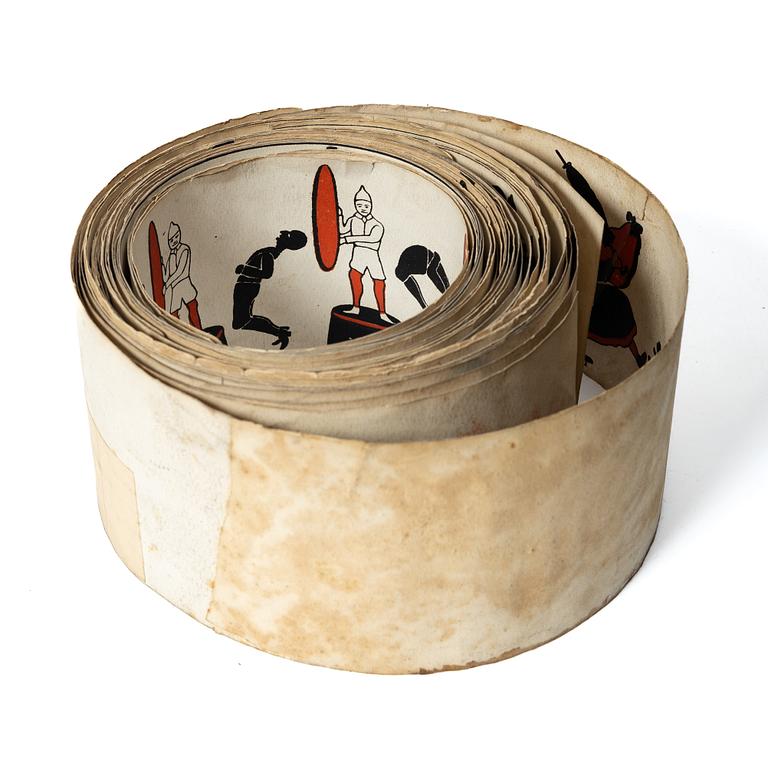 Zoetrope / picture wheel, late 19th century.