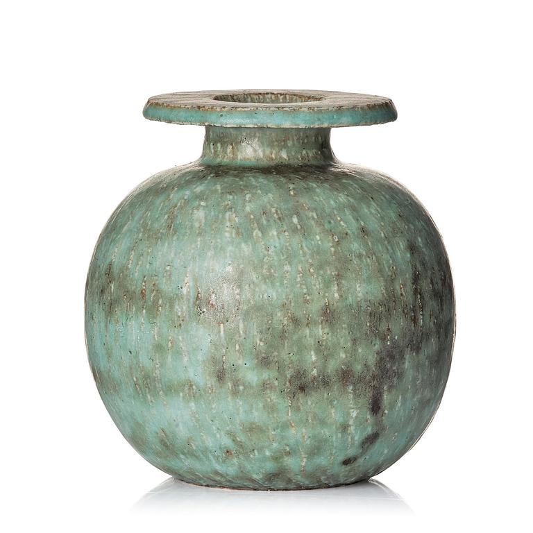 Gunnar Nylund, a unique stoneware vase, Rörstrand, mid-20th century.