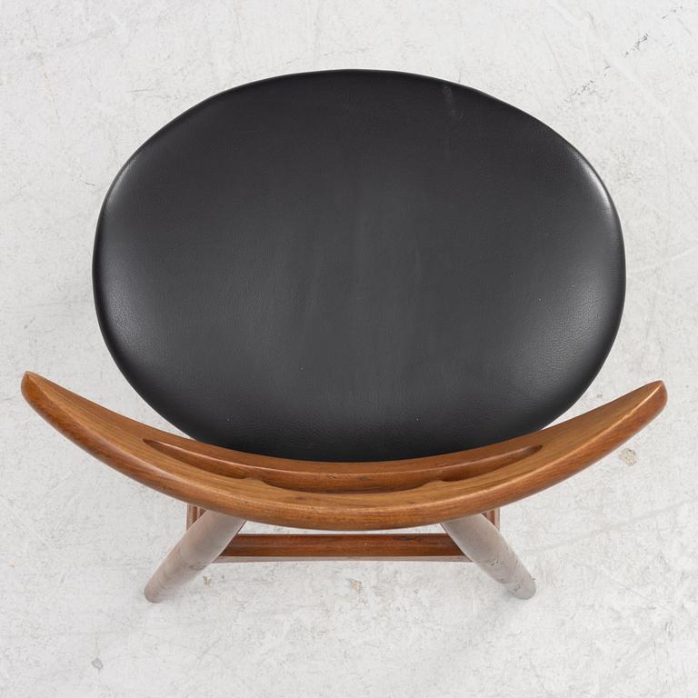 Ejvind A. Johansson, an 'Eye chair', Ivan Gern Møbelfabrik, Denmark, 1960's.