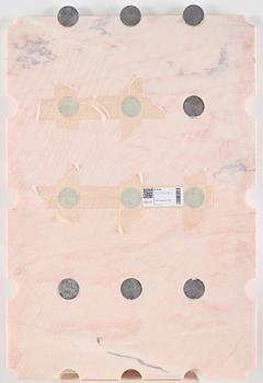 GEORGE HENRY LONGLY, marble and stainless steel.