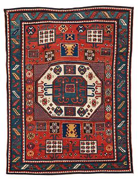 213. MATTO, an antique Karachop Kazak, ca 213 x 166 cm.