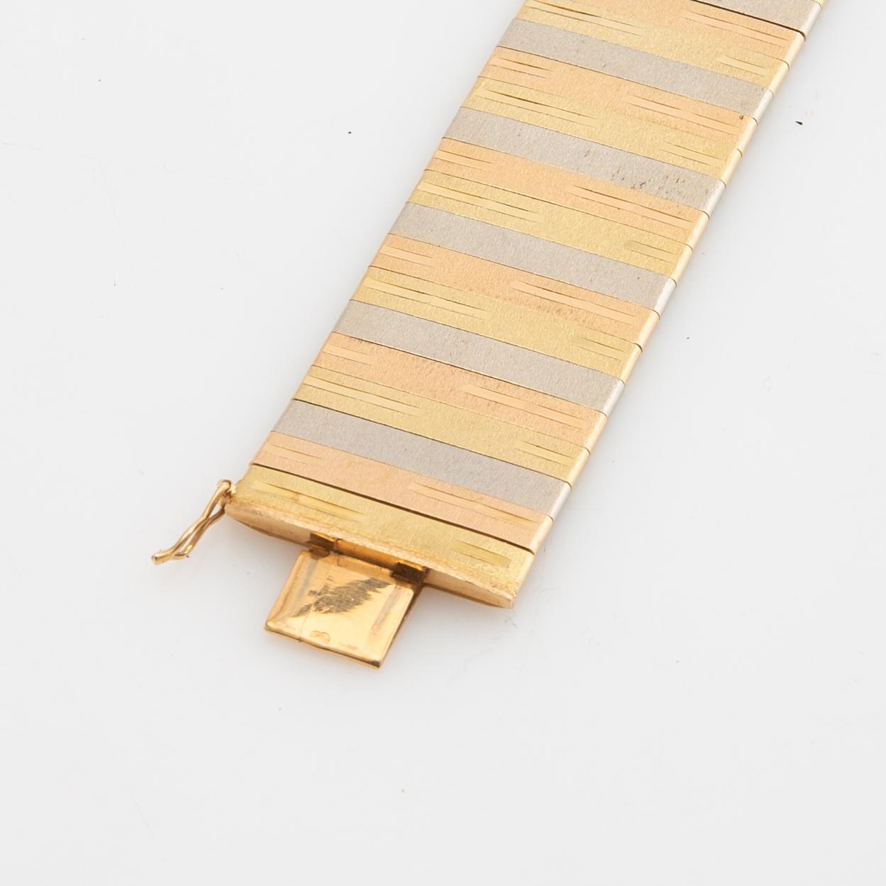 Bracelet, 18K gold, Austria.