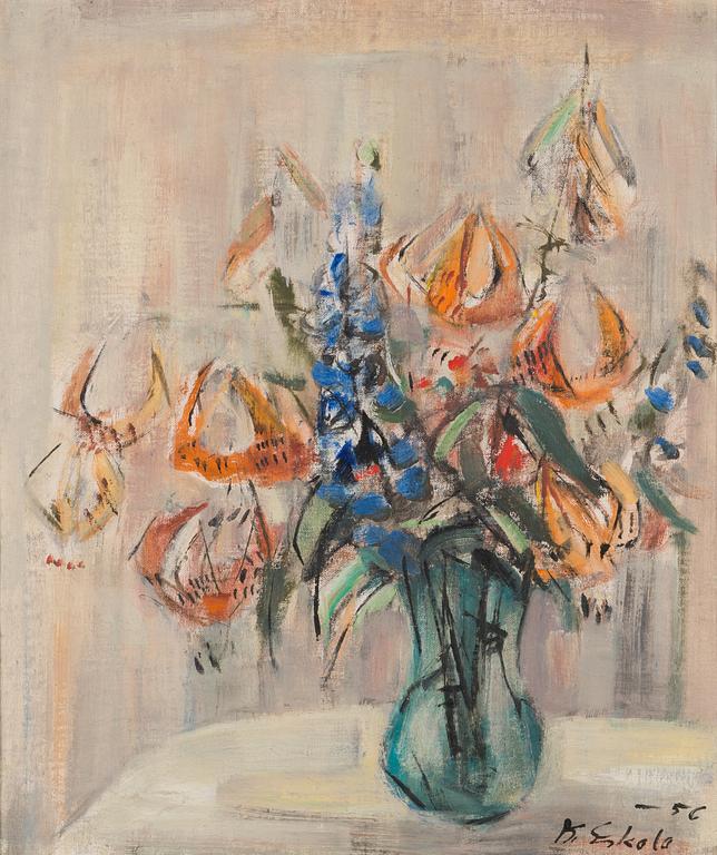 KALLE ESKOLA, oil on canvas, signed and dated -56.