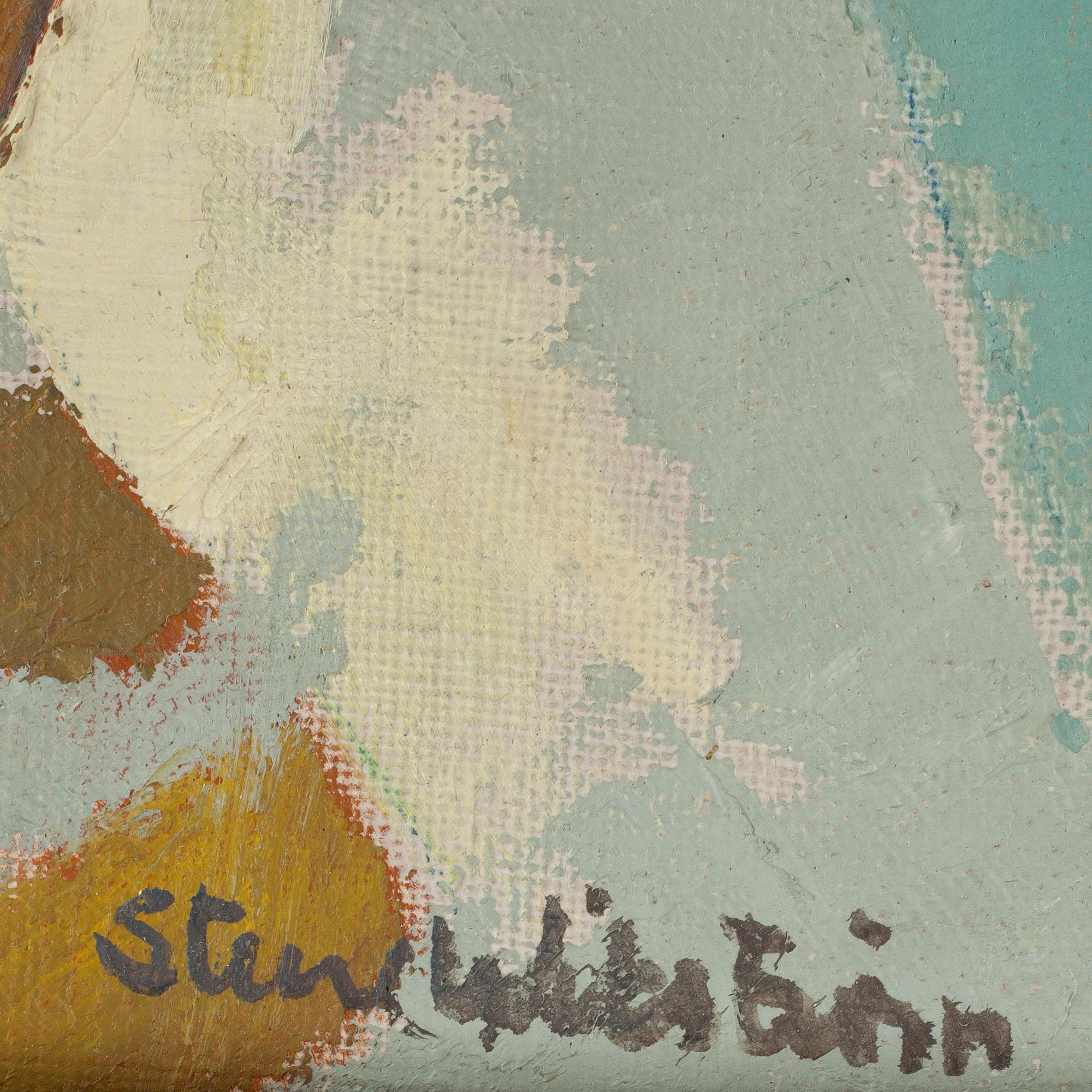 STURE WIKSTRÖM, olja på pannå, sign.