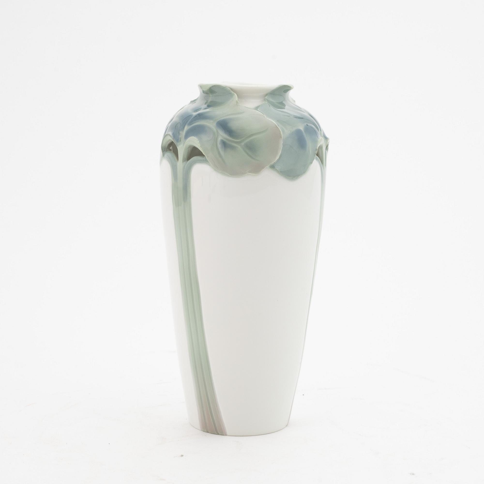 Vas, porslin, jugend, Rörstrand.