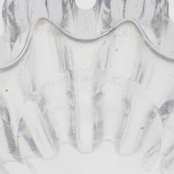 GÖRAN WÄRFF, SKÅL, glas, Kosta, 1960-/ 70-tal.