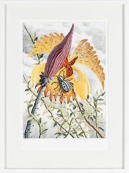 Karl Axel Pehrson · KARL AXEL PEHRSON, färglitografi, signerad, och numrerad 77/150