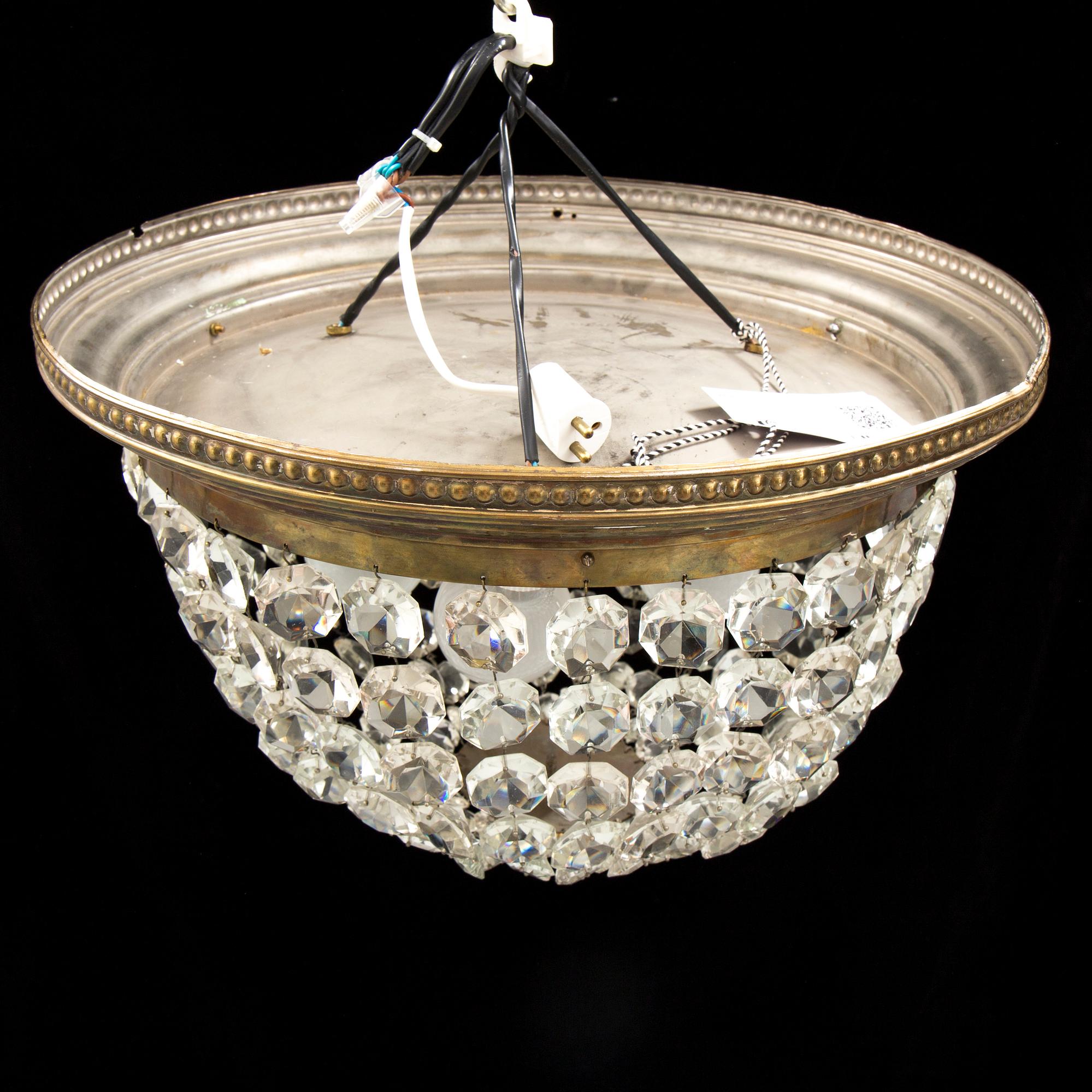 A first half of the 1900s ceiling light.