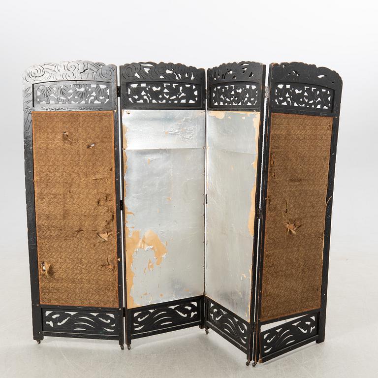 Folding screen Japan early 20th century.