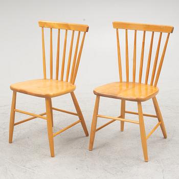 Ten chairs, late 20th Century.
