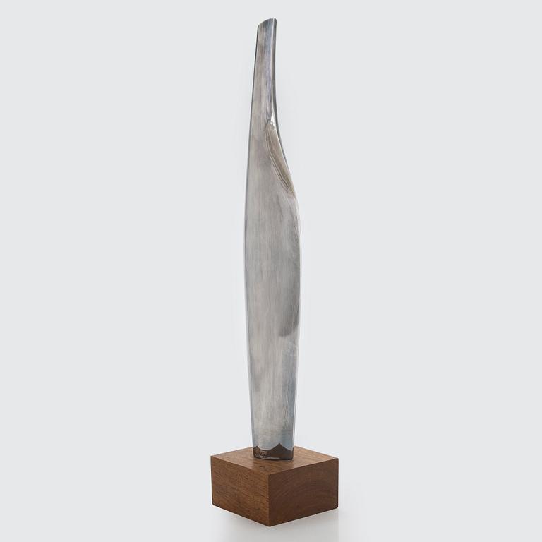 Tapio Wirkkala, a silver and rosewood vase, Kultakeskus, Hämeenlinna 1967.