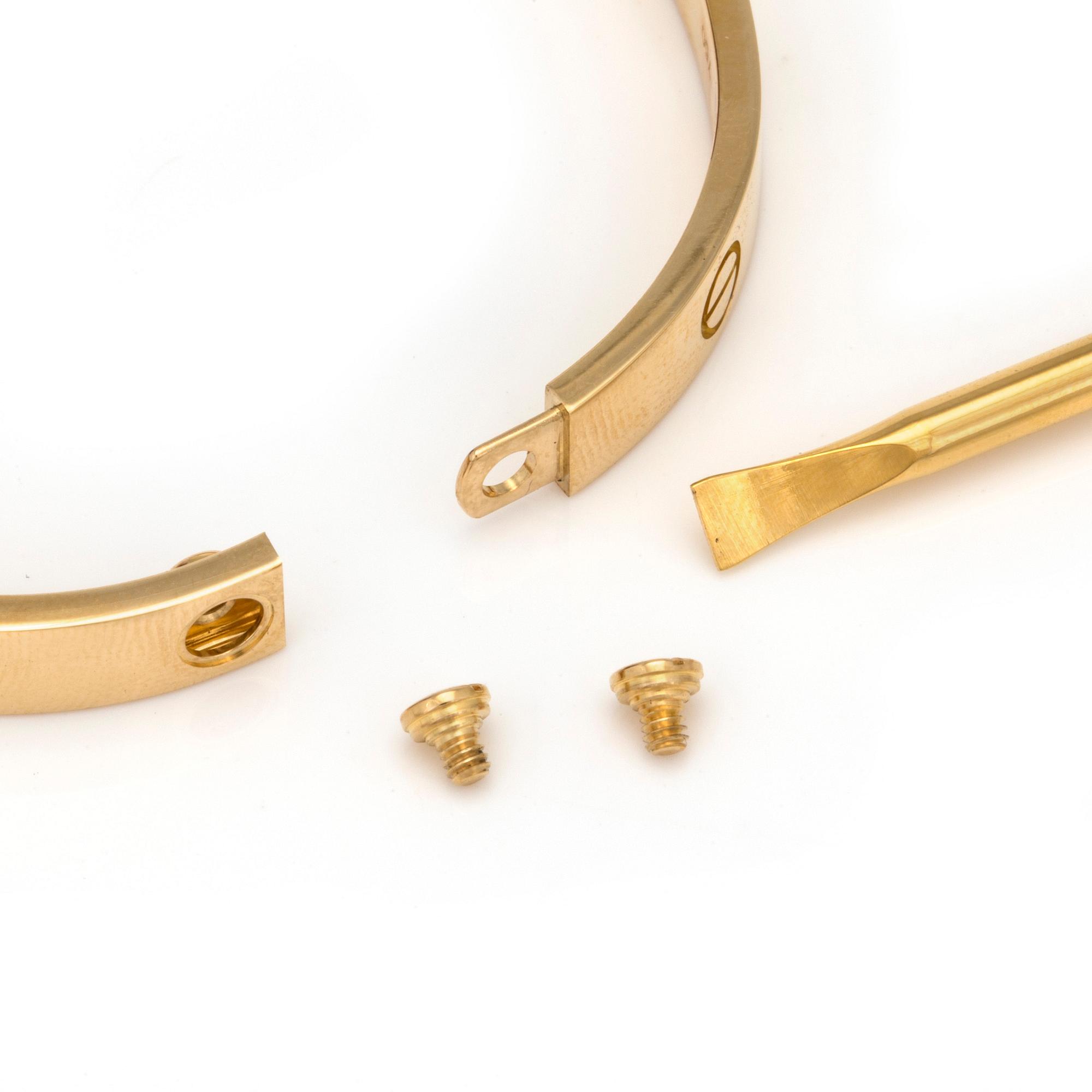 ARMRING, Cartier LOVE, 18K guld.