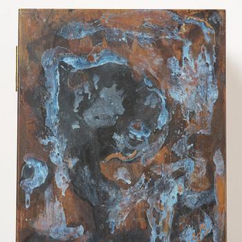 Jonas Bohlin, väggskåp, "Kroppar", ed. 18/21, egen studio, Stockholm, 2019.