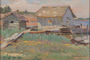 Santeri Salokivi, Landscape from Nåtö.