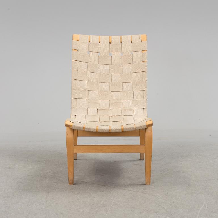An 'Eva' easy chair by Bruno Mathsson, DUX, second half of the 20th century.