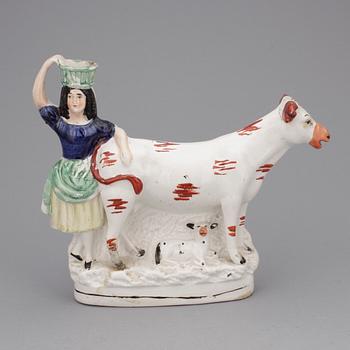 FIGURINER, 4 st. Staffordshire.