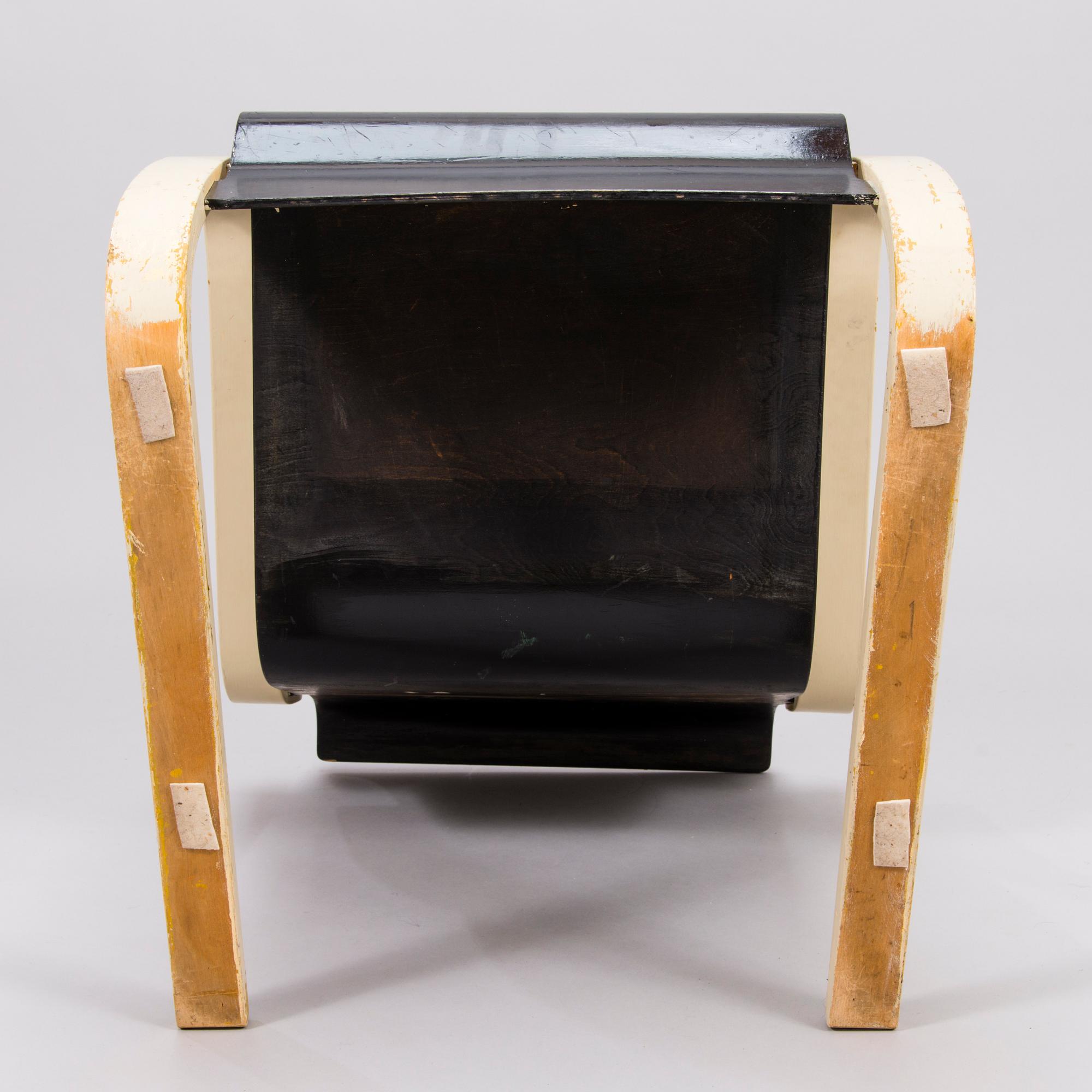 ALVAR AALTO, fåtölj, modell 31, O.Y. Huonekalu-ja Rakennustyötehdas A.B. 1930-talets mitt.