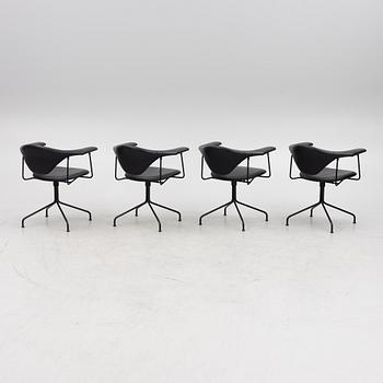 GamFratesi, four 'Masculo' chairs, Gubi, Danmark.