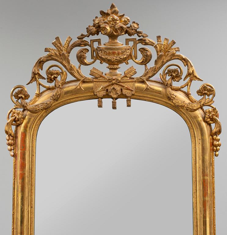 A second half of the 19th century mirror.