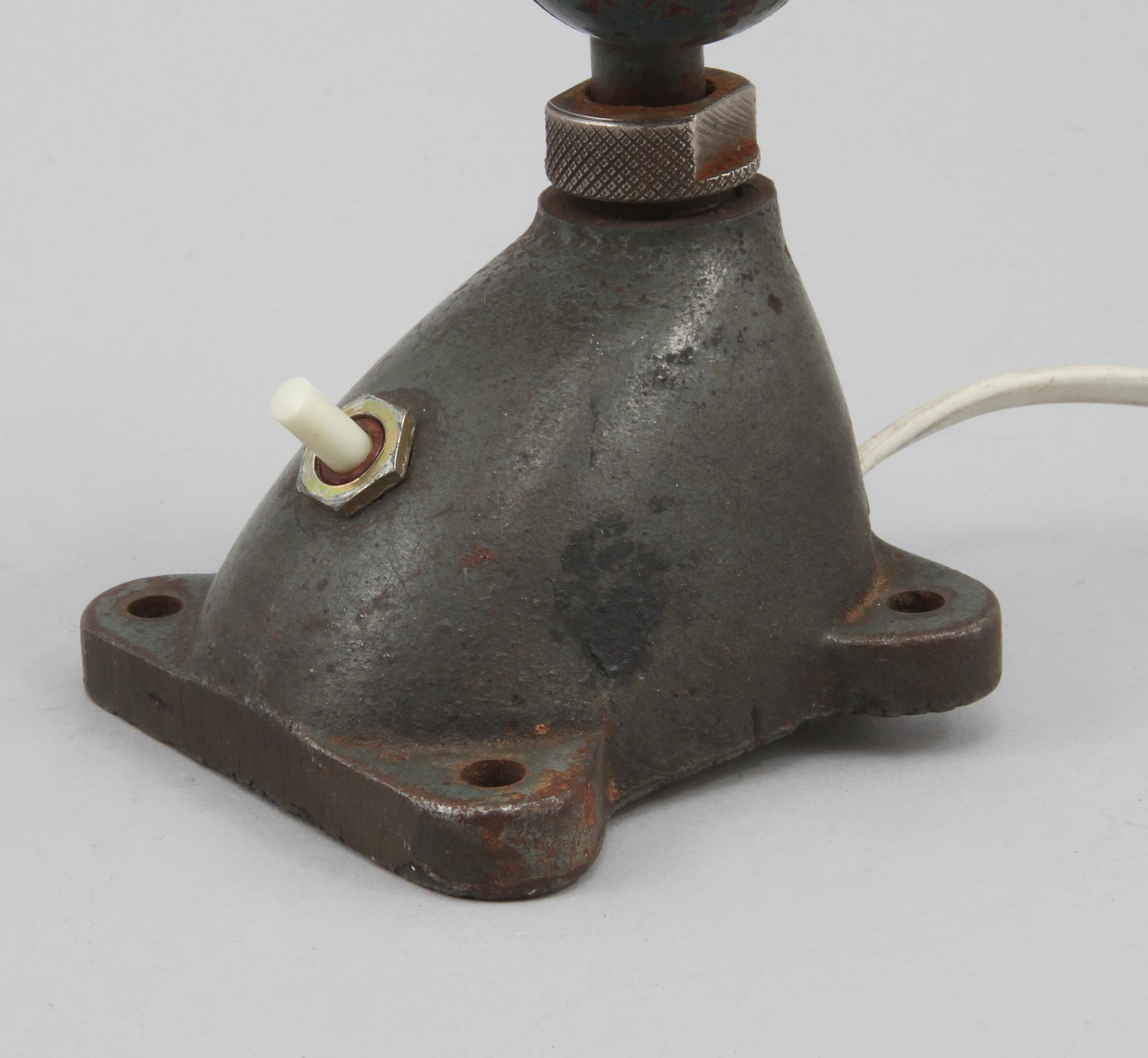 VÄGGLAMPA, industri, omkring 1900-talets mitt.
