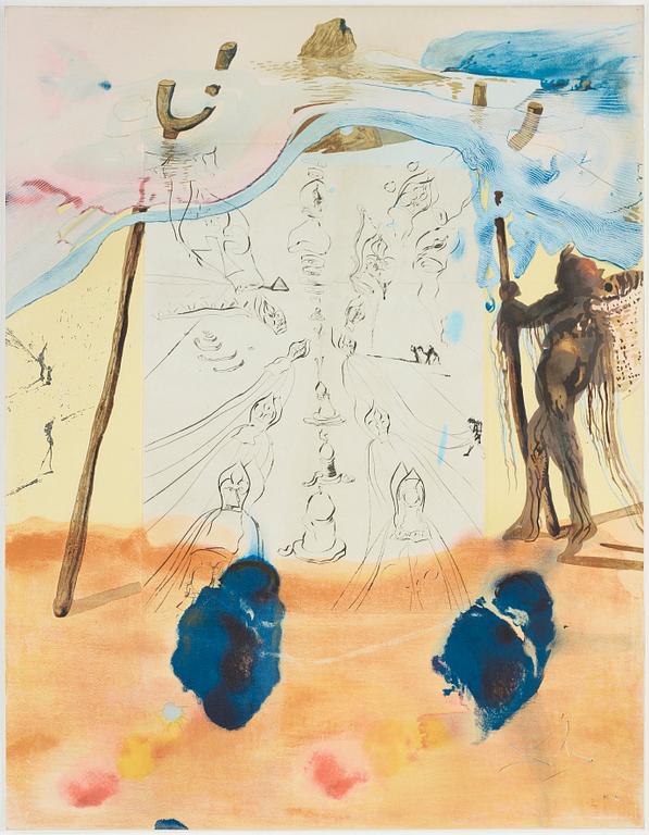 Salvador Dalí, "Moïse et le Monothéisme" by Sigmund Freud.