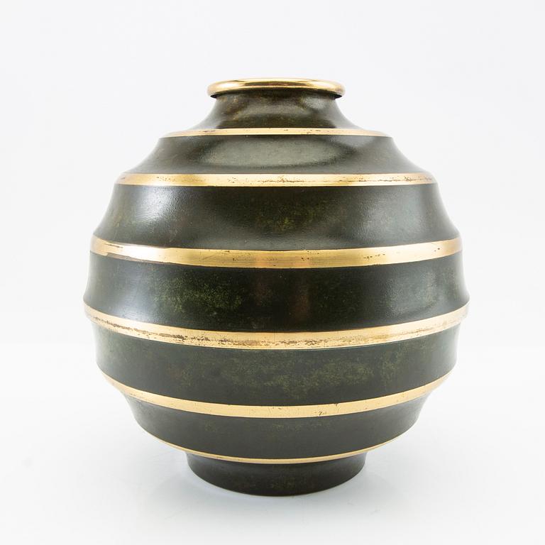 Vase by Svenska Metallverken (SvM) 1920-30s Swedish Modern.