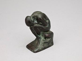 HALVAR FRISENDAHL, skulptur, brons, sign.