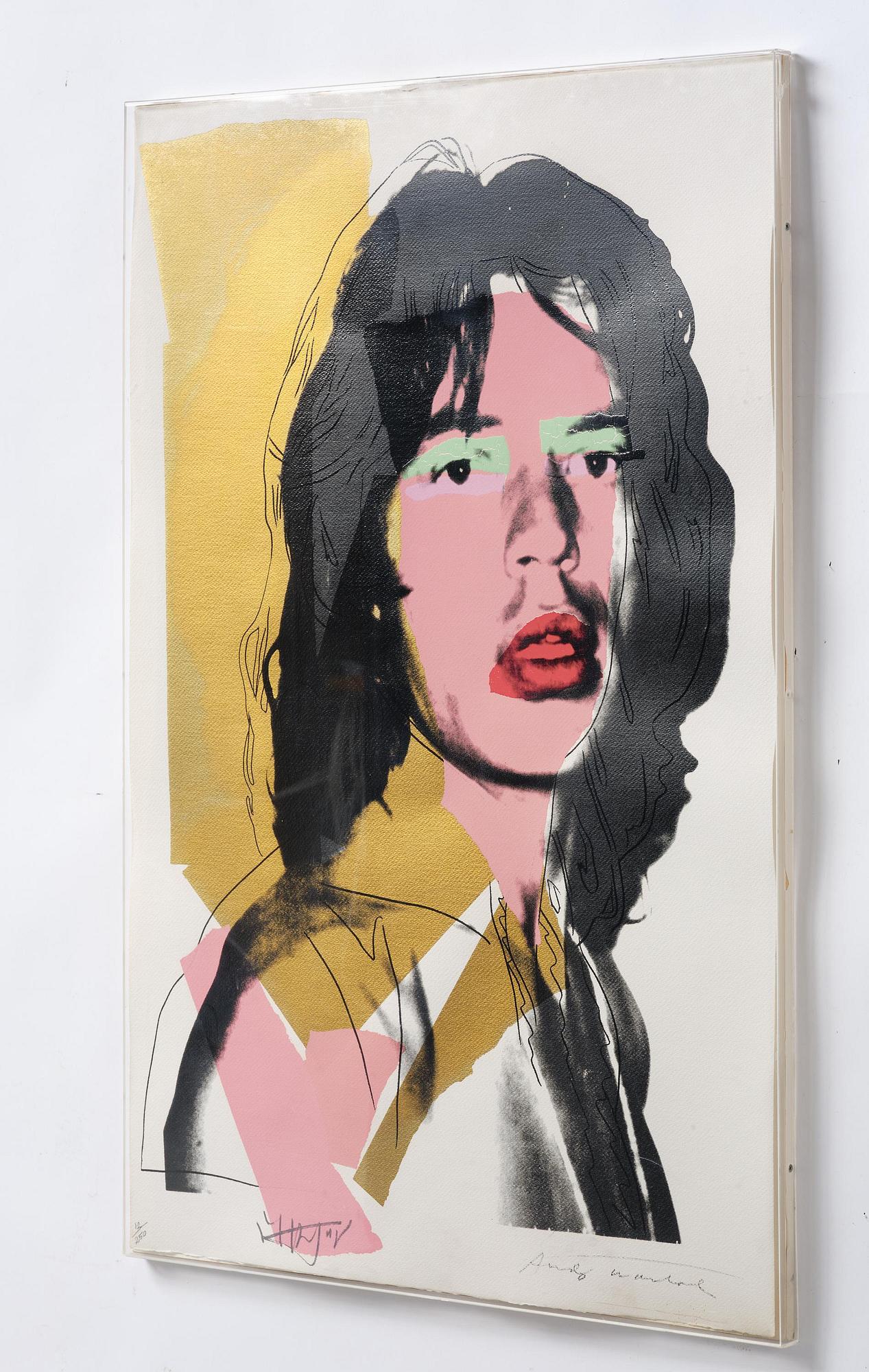 Andy Warhol, "Mick Jagger".