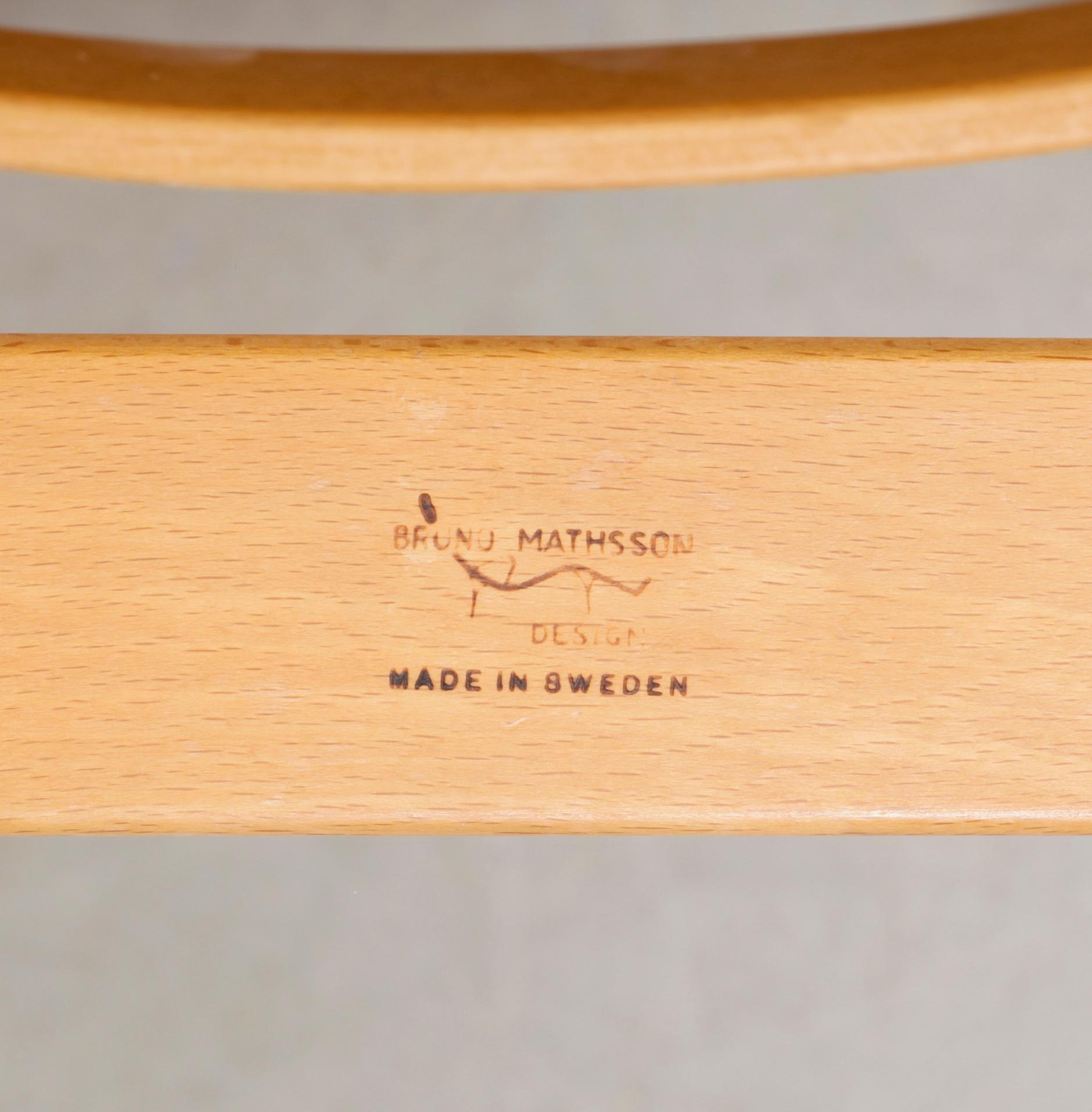 VILSTOL, "Pernilla", Bruno Mathsson, Firma Karl Mathsson 1975.