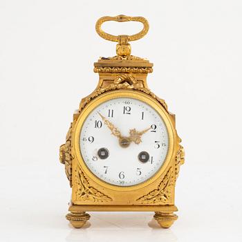 A Louis XVI-style Officer's clock, around 1900.