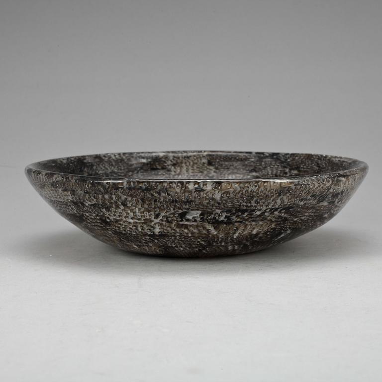 SKÅL, glas, märkt Venini, Murano, Italien.