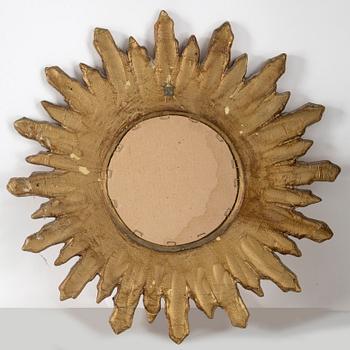 A MIRROR, called sun mirror, 20th century.
