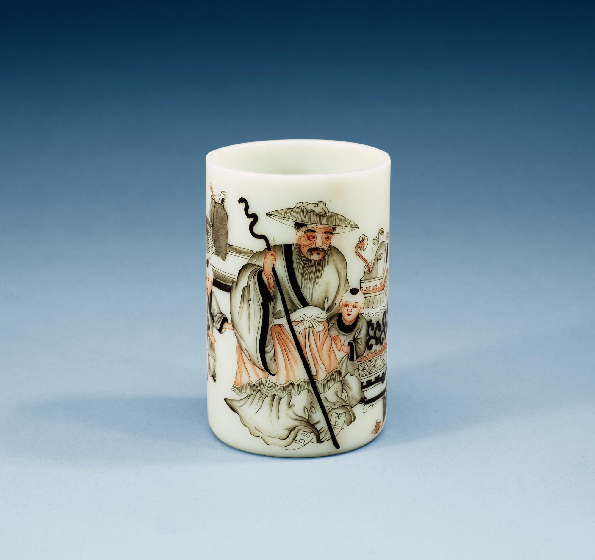 PENSELVAS, glas. Sen Qing dynasti.