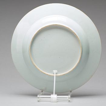 FAT, kompaniporslin. Qingdynastin, Qianlong (1736-95).