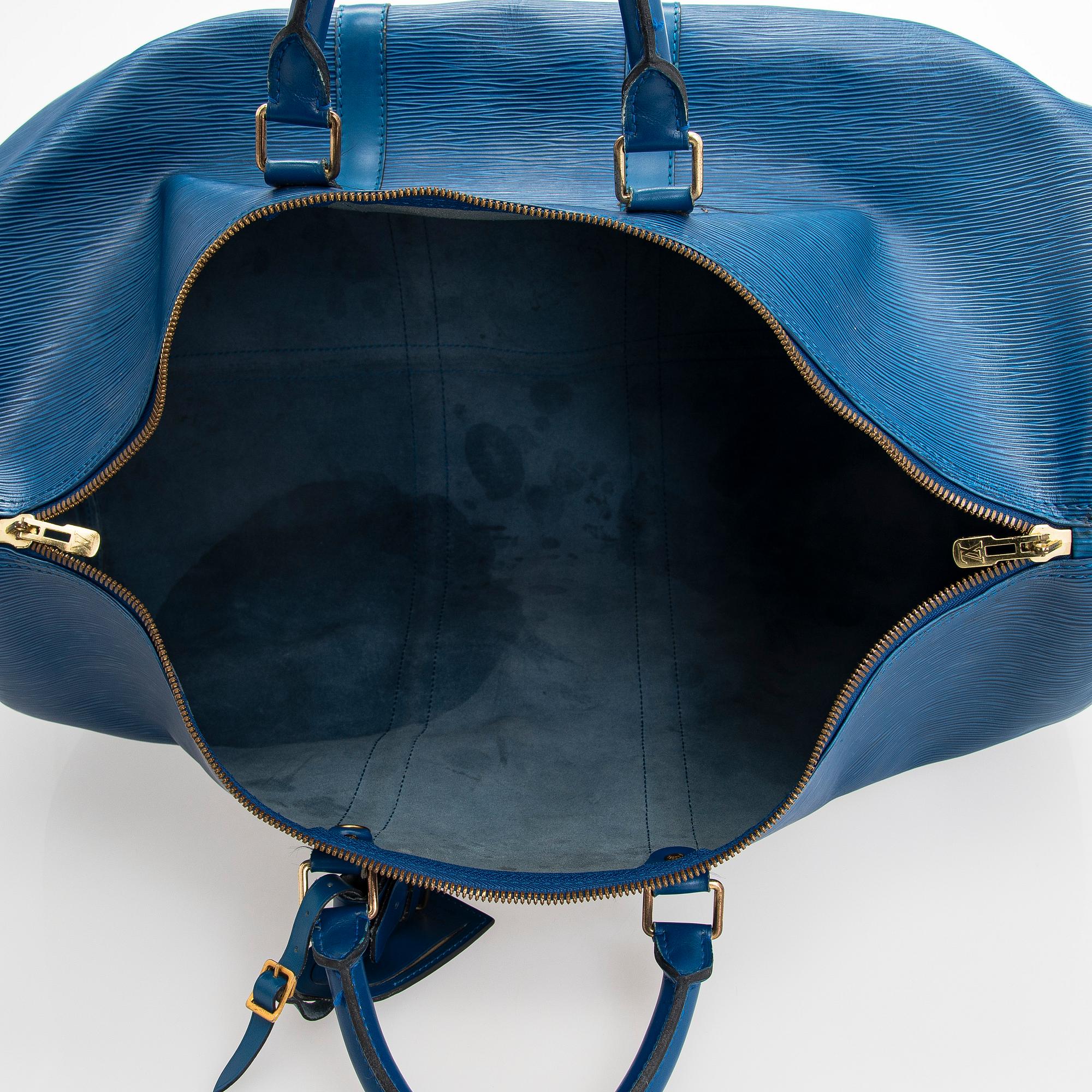 Louis Vuitton, A Epi Leather 'Keepall 55' Bag.
