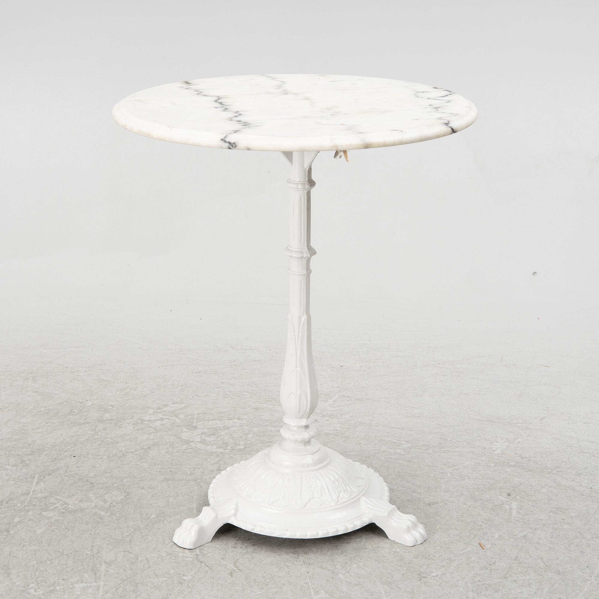 A cafe table/garden table, Byarum, late 20th Century.