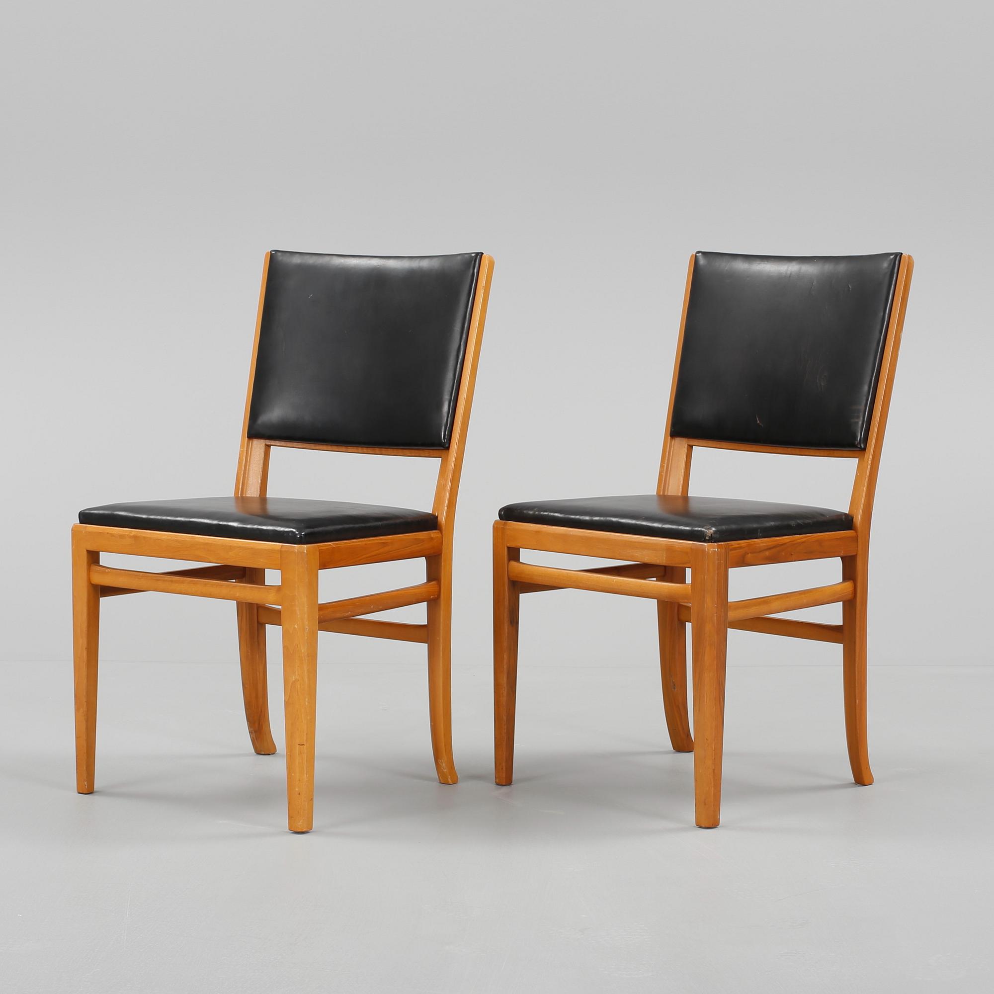 STOLAR, ett par, Carl Malmsten, 1940-tal.