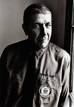 Robert Zuckerman, "Leonard Cohen, Los Angeles", 1993.
