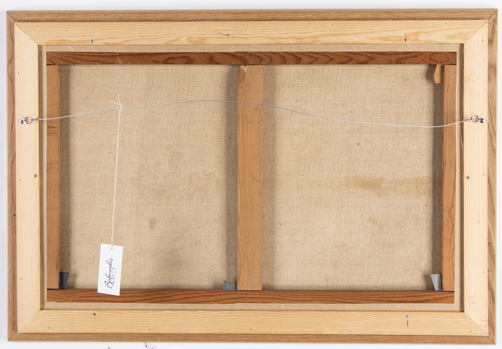 Wilhelm von Gegerfelt, oil on canvas, stamped signature.