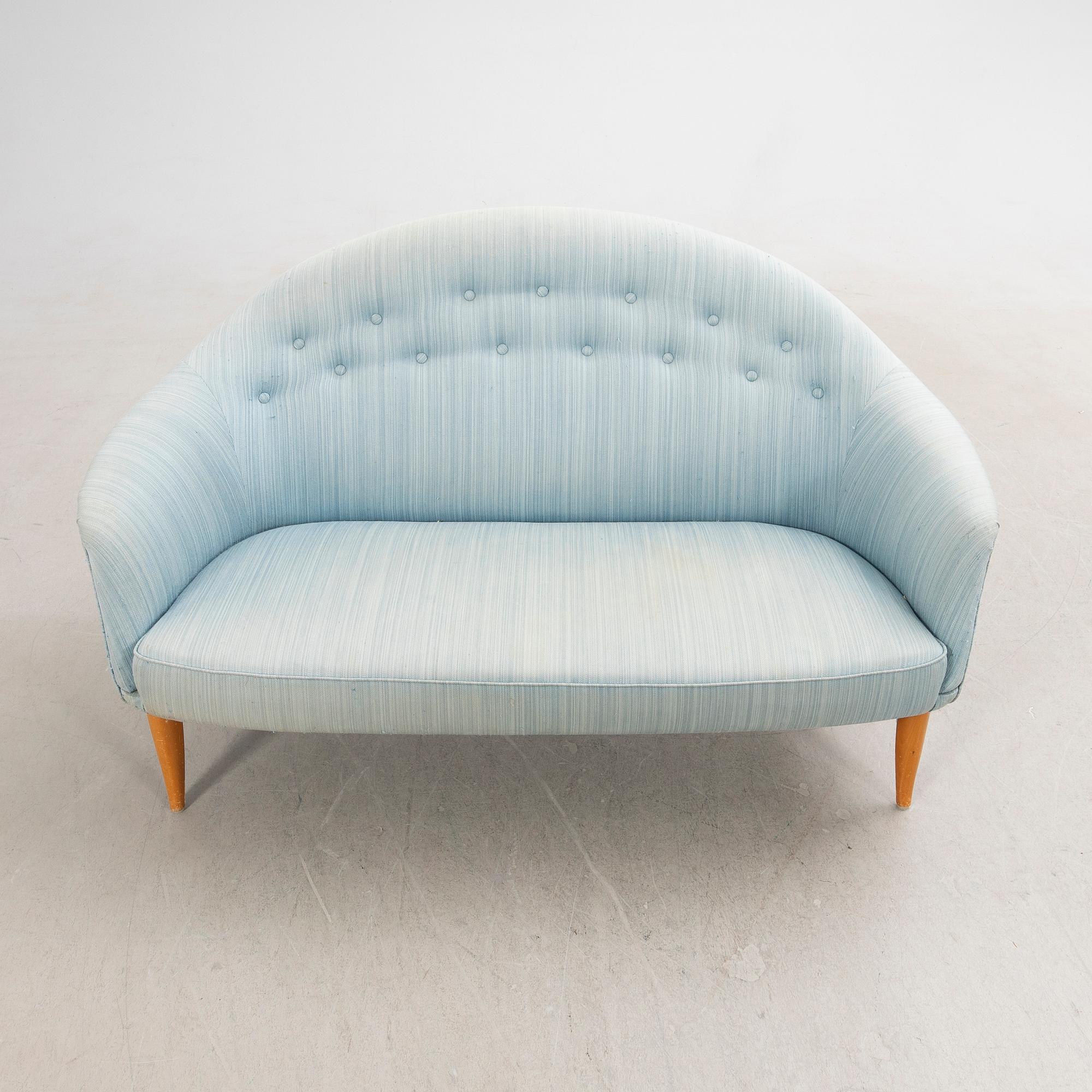 Kerstin Hörlin-Holmquist, sofa, "Little Paradise", Triva, Nordiska Kompaniet, mid-20th century.