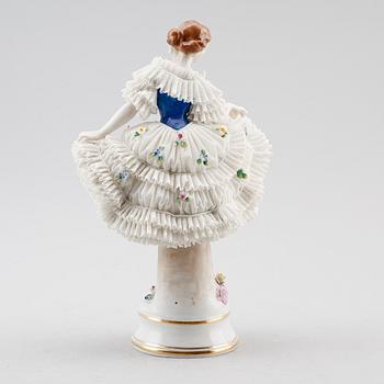 FIGUR, porslin, Sitzendorf, Tyskland, 1900-talets första hälft.