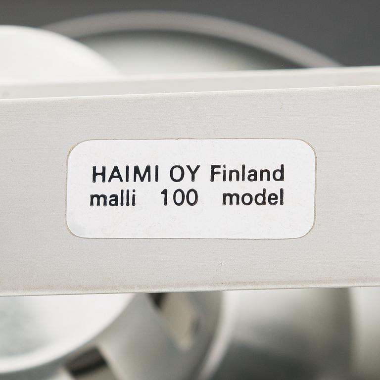 Yrjö Kukkapuro, pöytävalaisin, malli 100, Haimi 1960-luku.