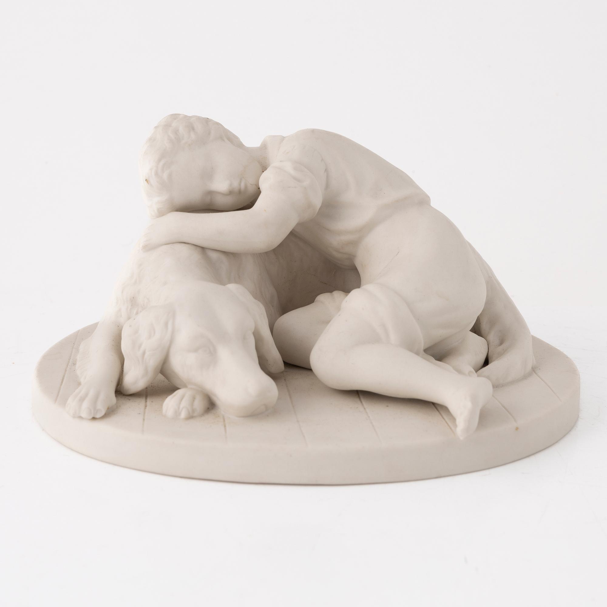 A group of three figurines, Gustafsberg, early 20th Century.