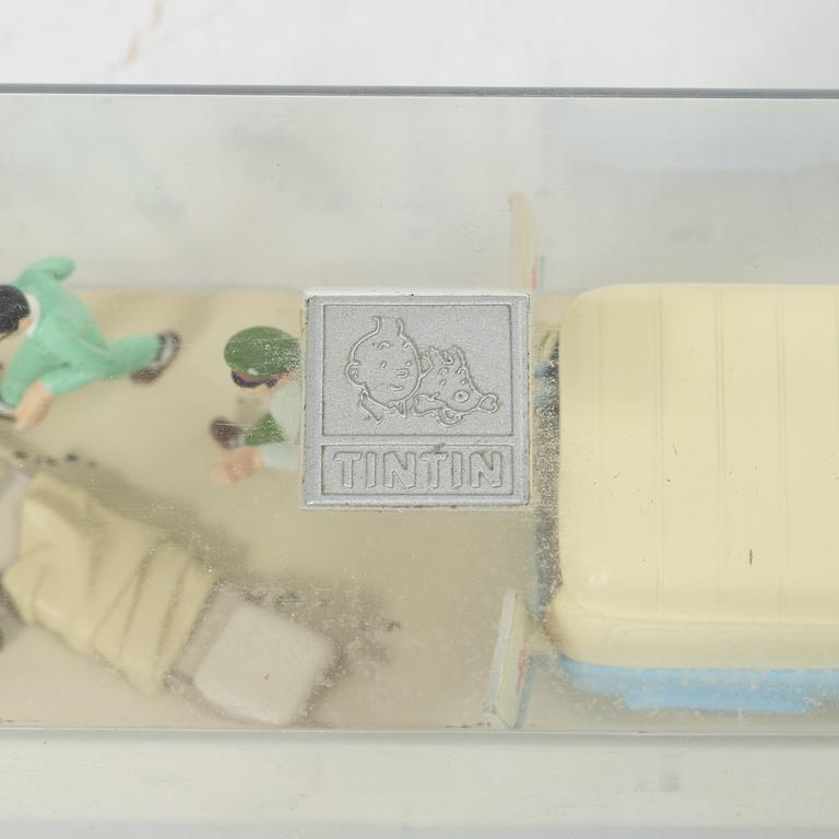 Tintin, samlarfigurer ca 25 delar, Hergé Moulins Art.