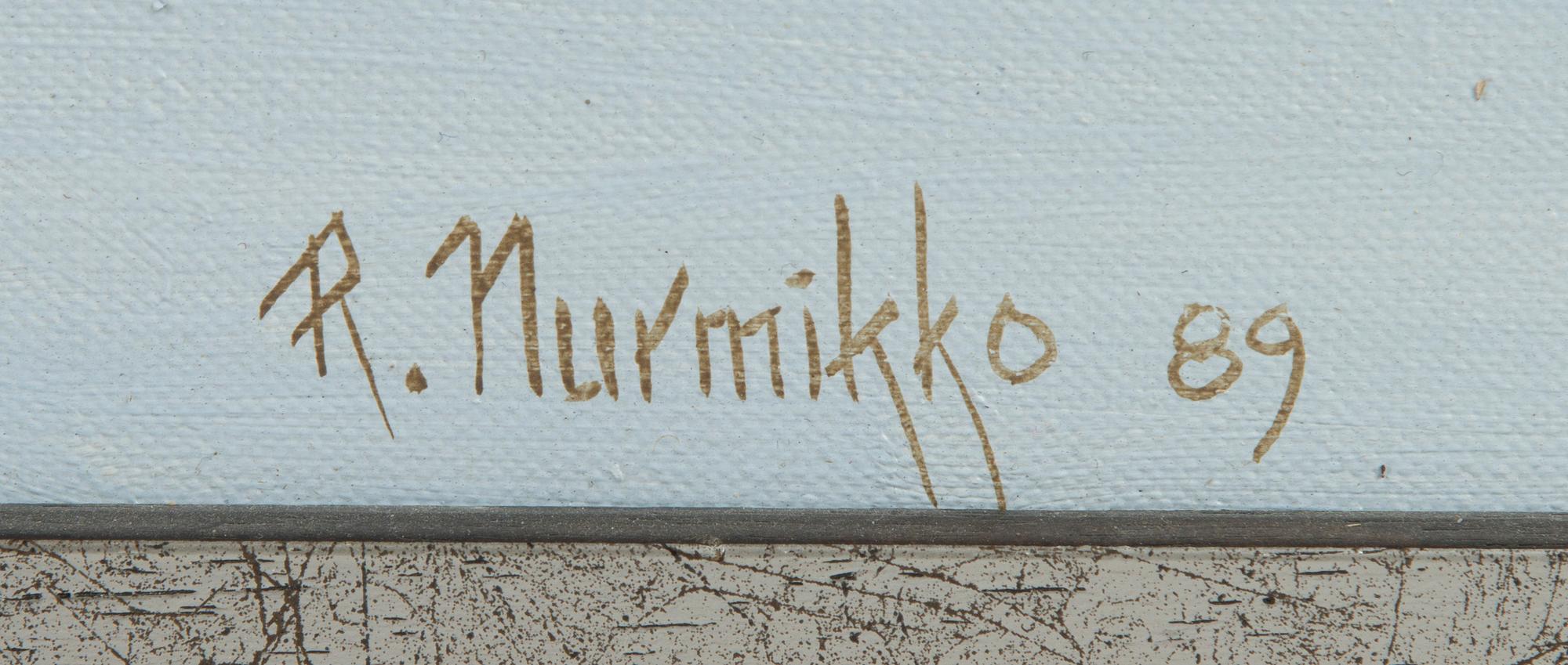 Reima Nurmikko, Teerejä.