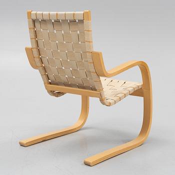 Alvar Aalto, a model 406 armchair, Artek, Finland.