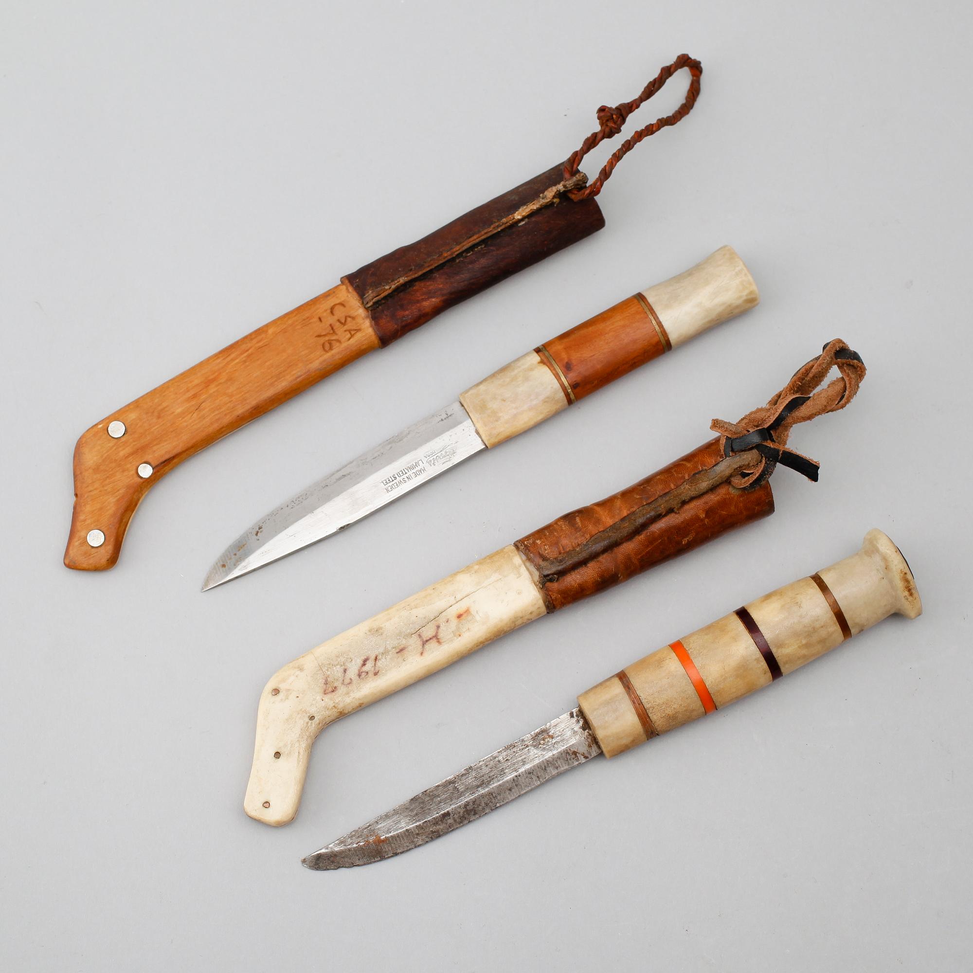 SAMEKNIVAR, 2 st, 1970-tal.