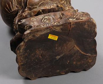 SKULPTUR, trä. Kina.