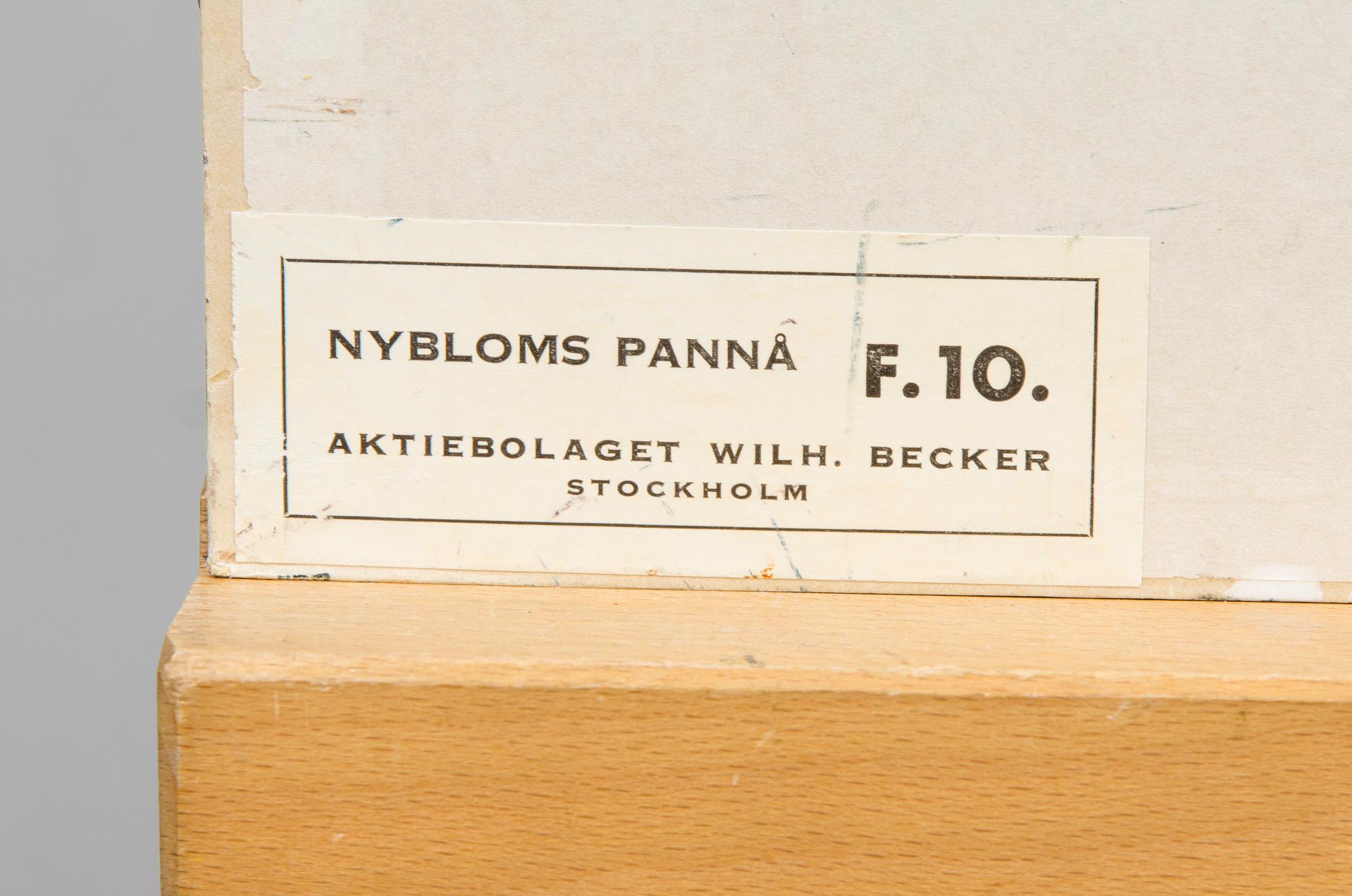 HANNU VÄISÄNEN, olja på pannå, monogramsignerad, a tergo signerad och daterad -84.