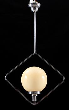 TAKLAMPA, Art Déco, omk 1920/30-tal. H ca 75.